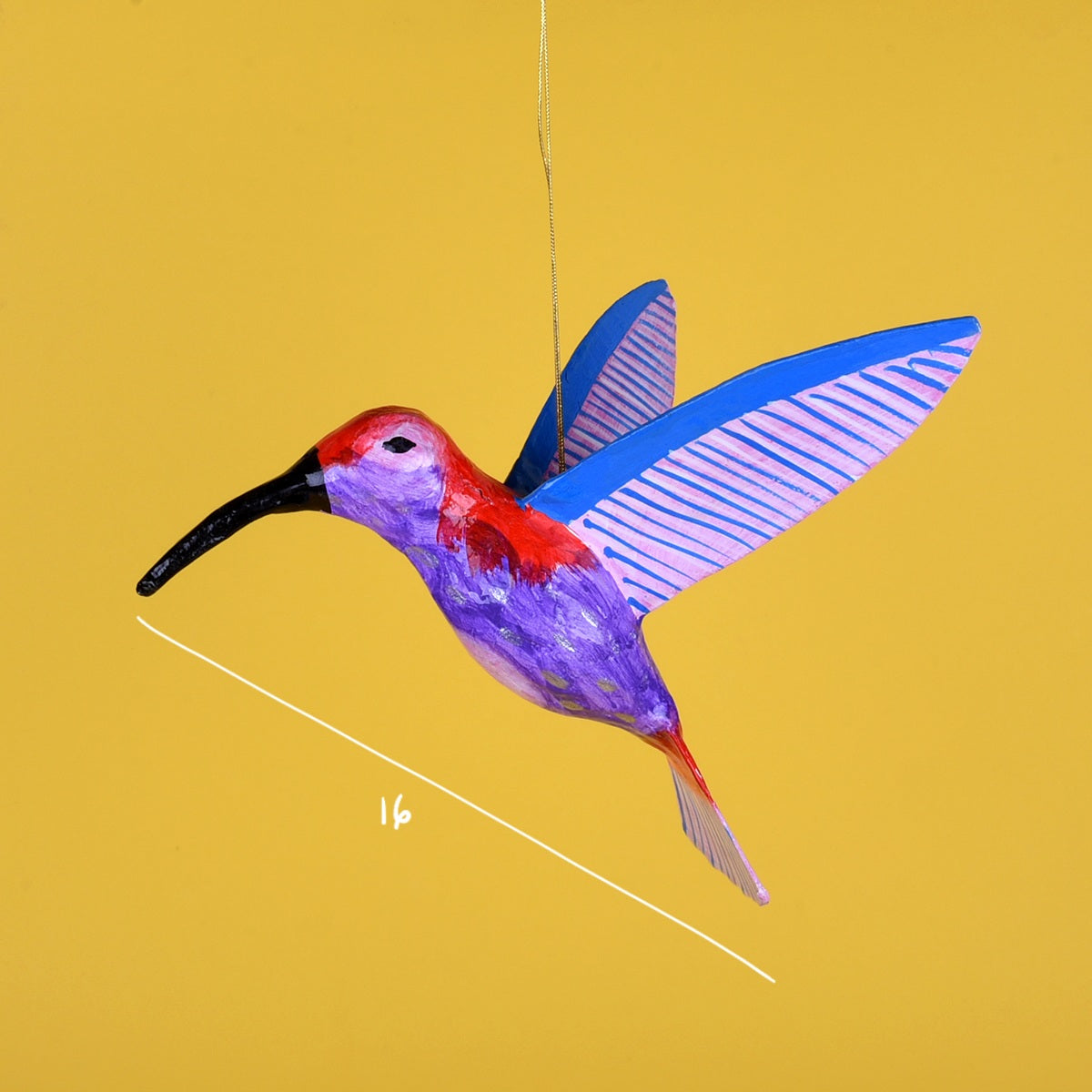 Colibrí papel