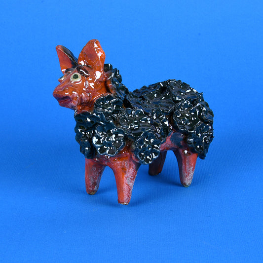 Animal vidriado pequeño