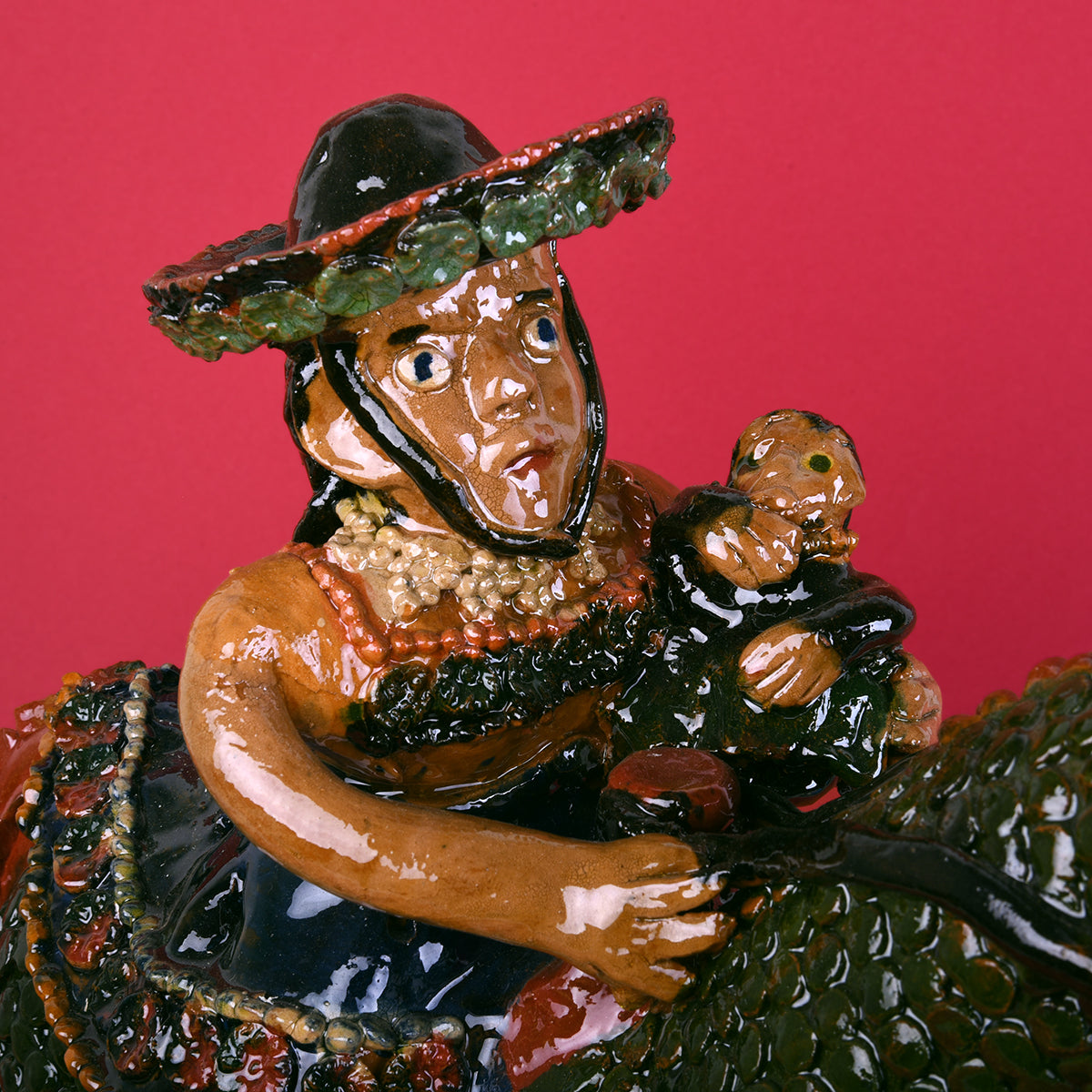 Charrita vidriada