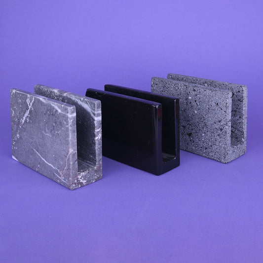 Rectangular napkin holder
